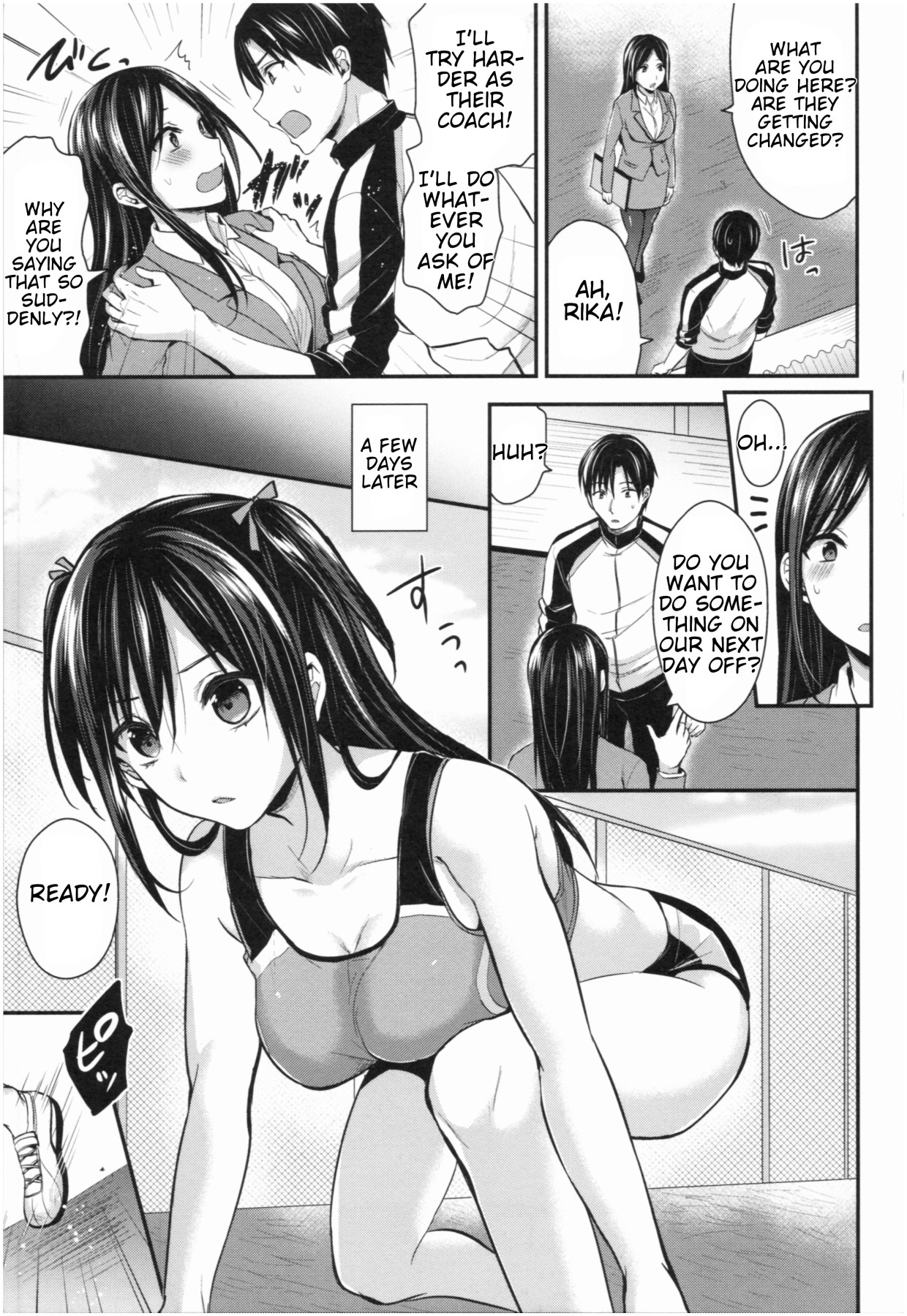 Hentai Manga Comic-Girls' Athletics Club Harem Training-Chapter 6-3